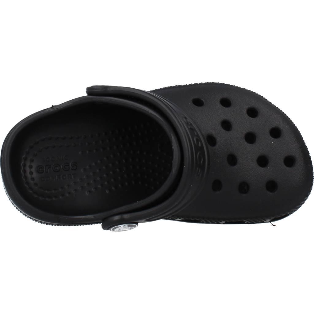 CROCS CLASSIC CLOG T en color NEGRO (7)