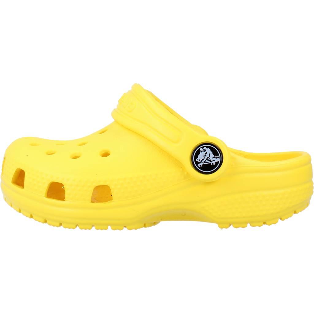 CROCS CLASSIC CLOG T en color AMARILLO (2)