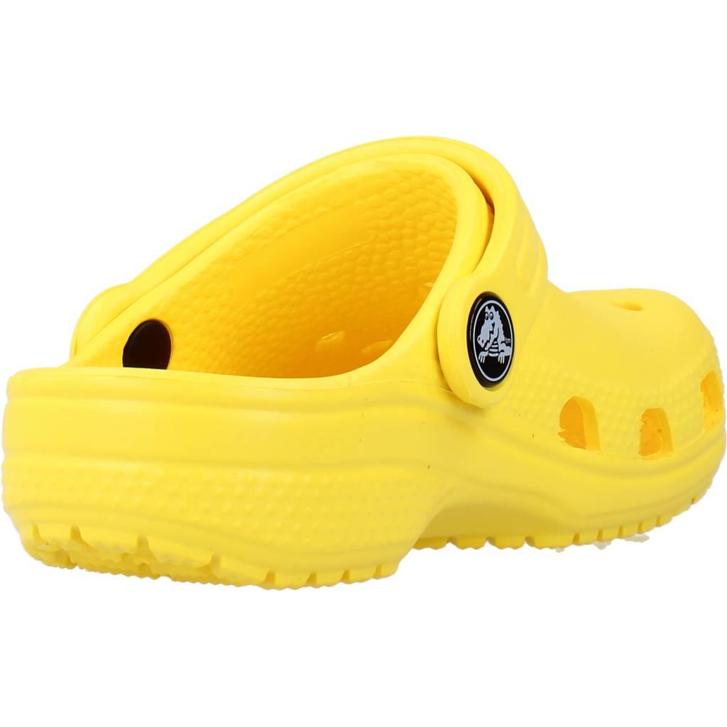 CROCS CLASSIC CLOG T en color AMARILLO (3)