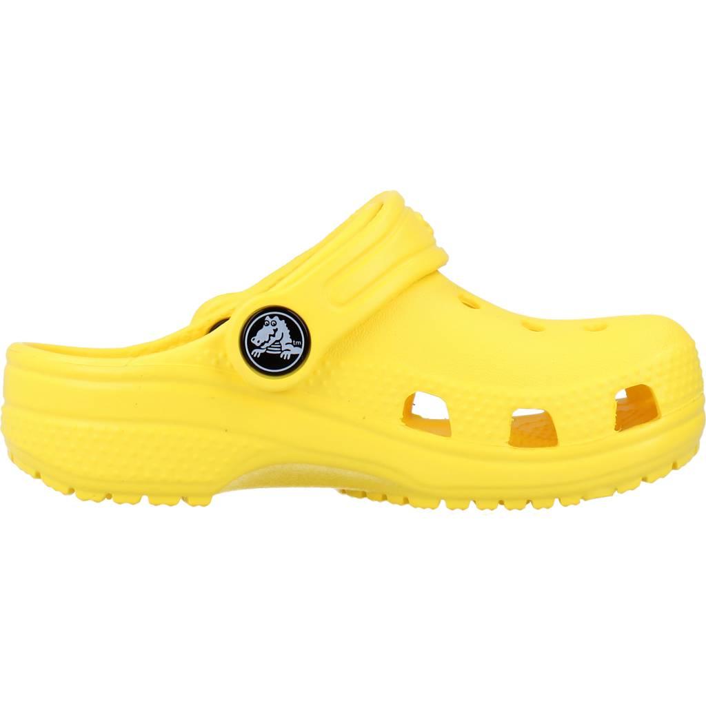 CROCS CLASSIC CLOG T en color AMARILLO (4)