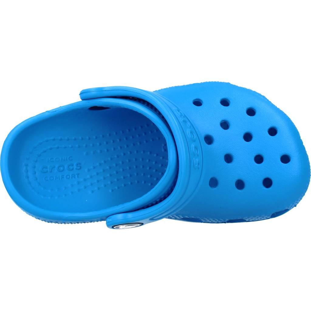 CROCS CLASSIC CLOG T en color AZUL (7)