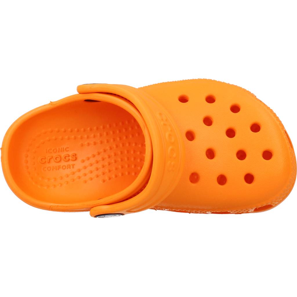 CROCS CLASSIC CLOG T en color NARANJA (7)