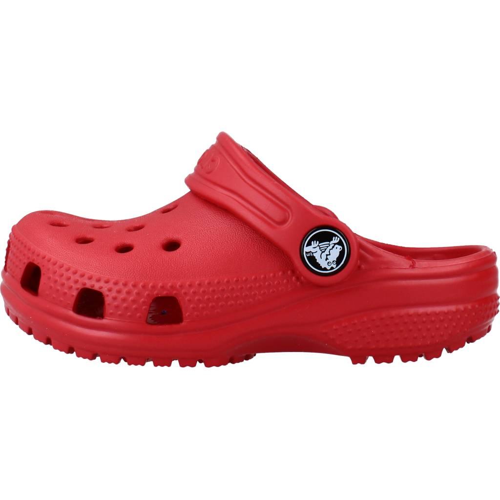 CROCS CLASSIC CLOG T en color ROJO (2)