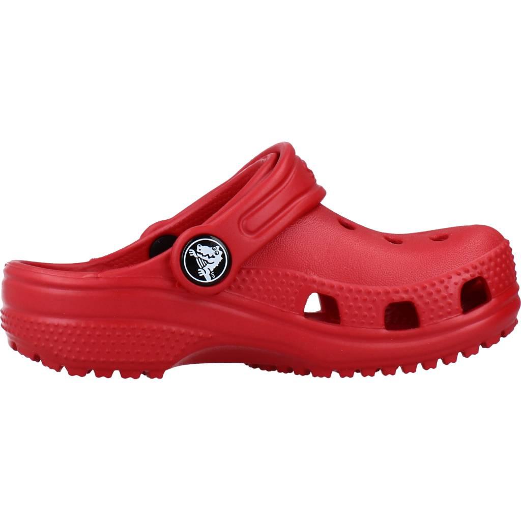 CROCS CLASSIC CLOG T en color ROJO (4)