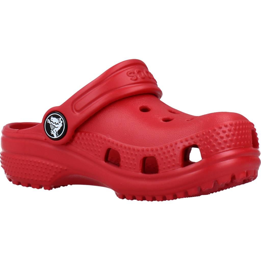 CROCS CLASSIC CLOG T en color ROJO (5)