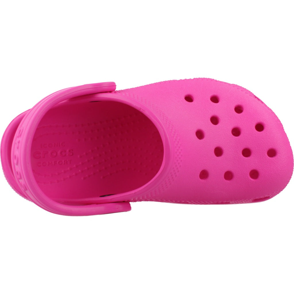 CROCS CLASSIC CLOG T en color ROSA (7)