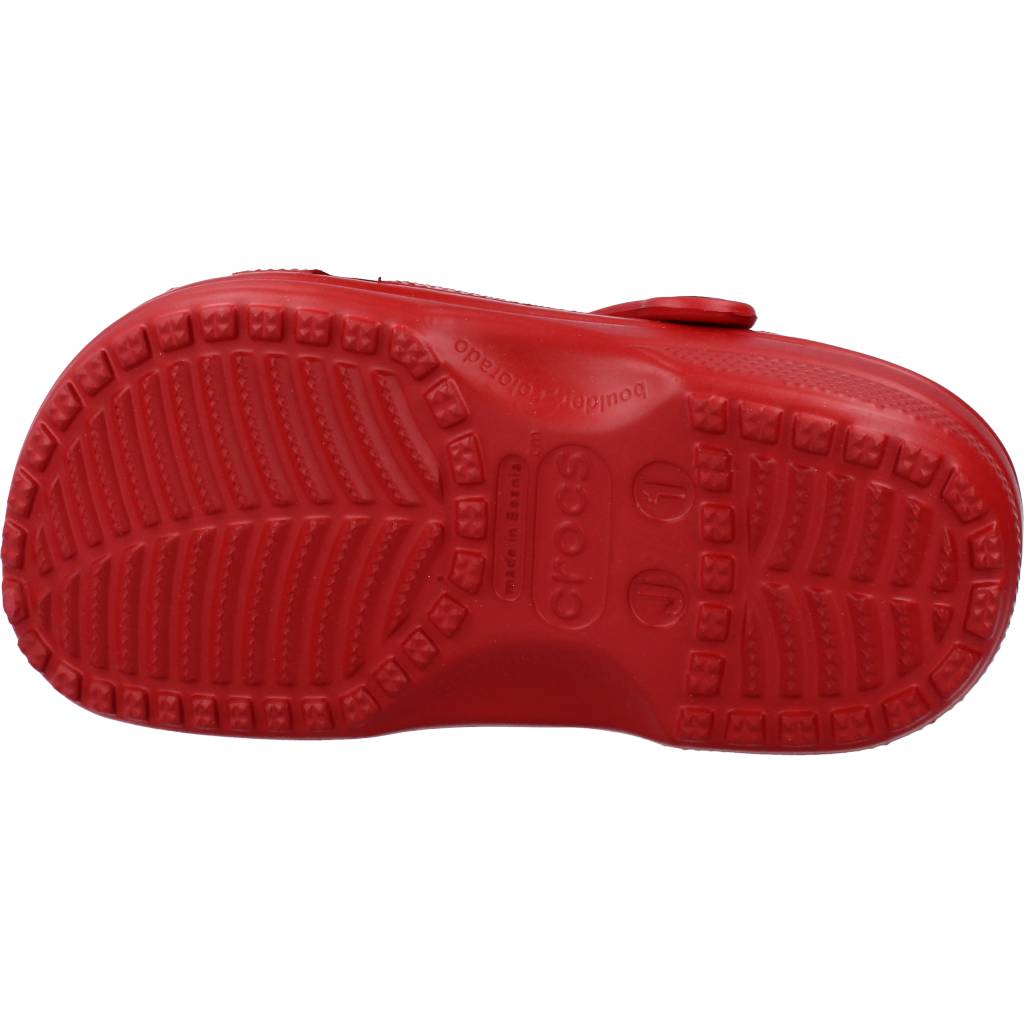 CROCS CLASSIC CLOG K en color ROJO (6)
