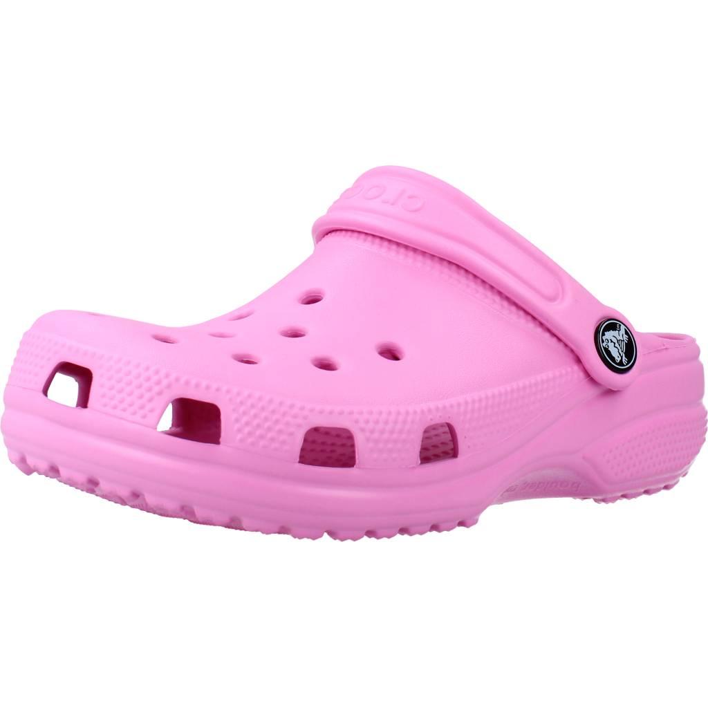 CROCS CLASSIC CLOG K en color ROSA (1)