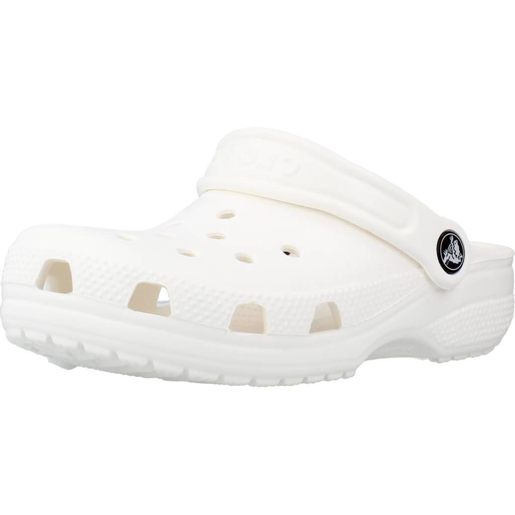 CROCS CLASSIC CLOG K en color BLANCO (1)