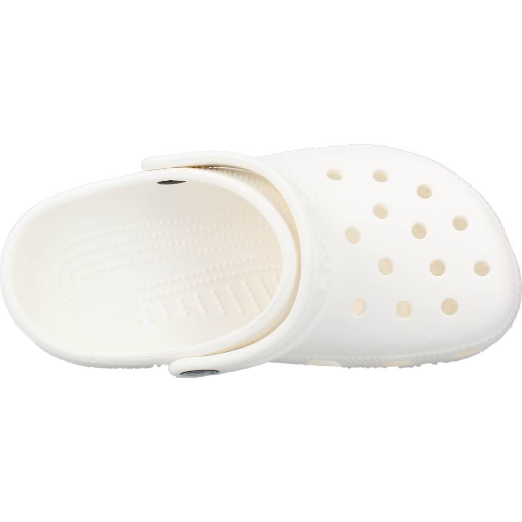 CROCS CLASSIC CLOG K en color BLANCO (7)