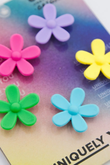 CROCS JIBBITS CHARMS FLOWER POWER PACK en color MULTICOLOR (2)