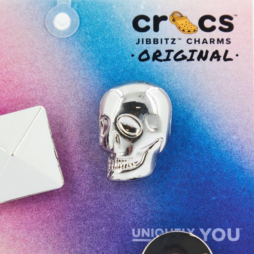CROCS PUNK IS NOT DEAD PACK en color PLATA (6)