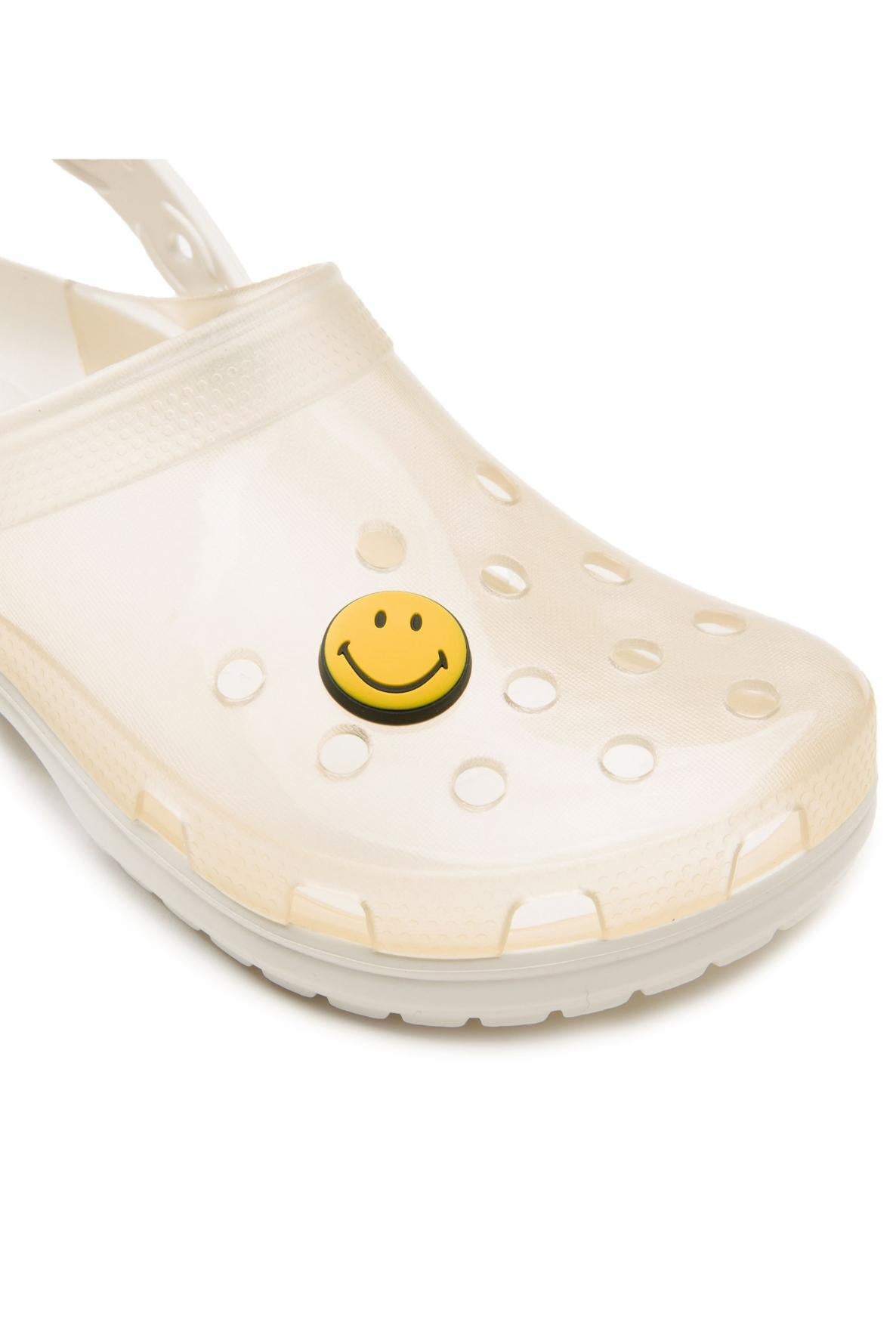 CROCS JIBBITS CHARMS SMILEY BRAND SMILEY FACE en color AMARILLO (2)