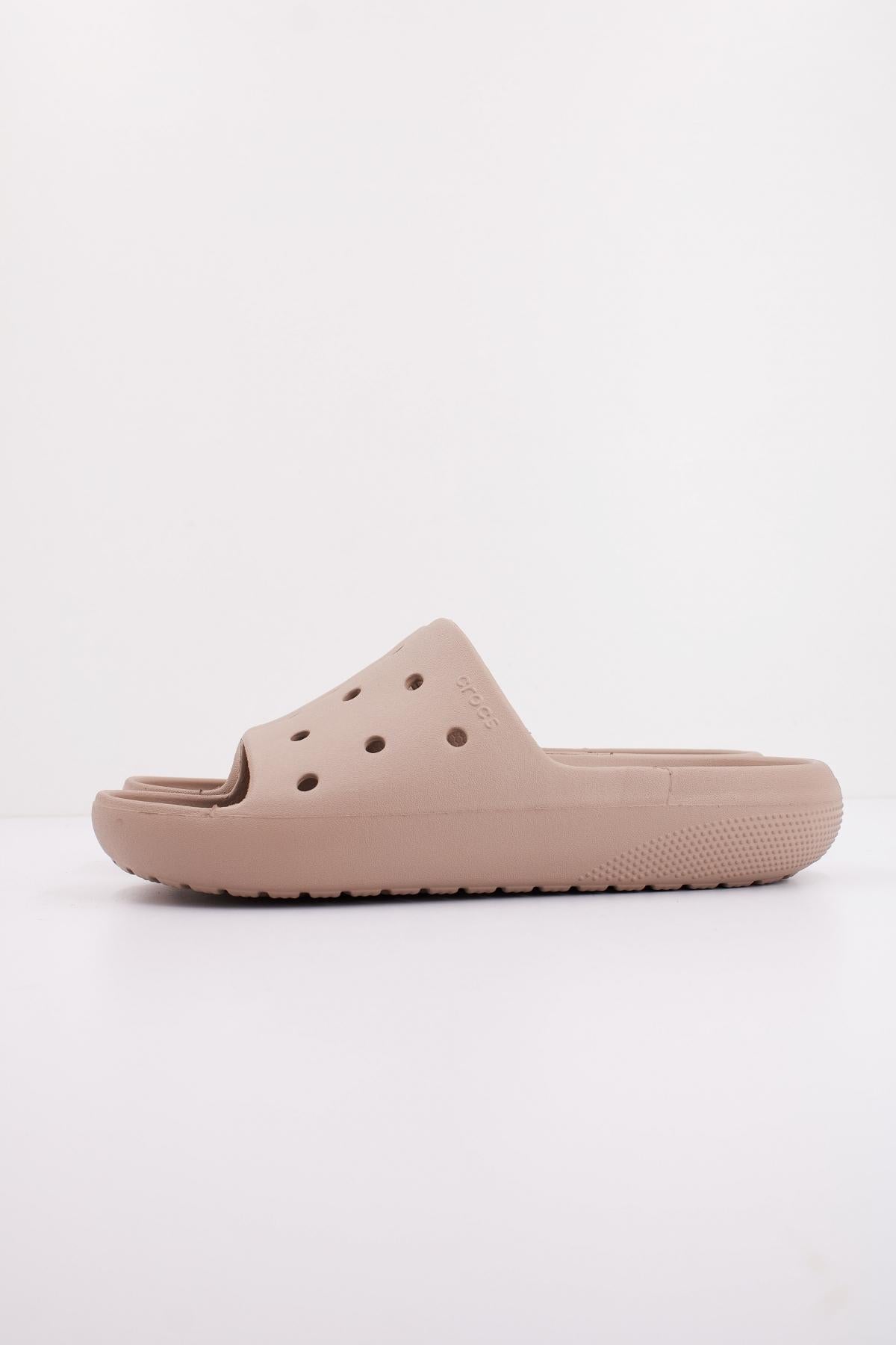CROCS CLASSIC SLIDE V U en color MARRON (1)