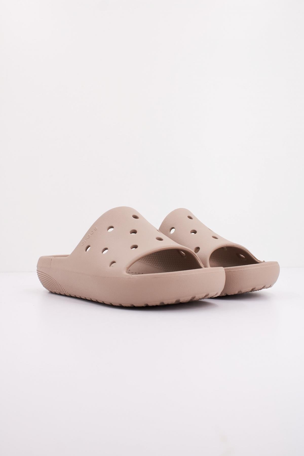CROCS CLASSIC SLIDE V U en color MARRON (2)