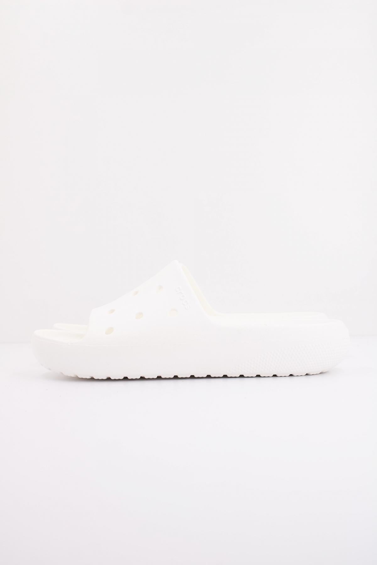 CROCS CLASSIC SLIDE V U en color BLANCO (1)