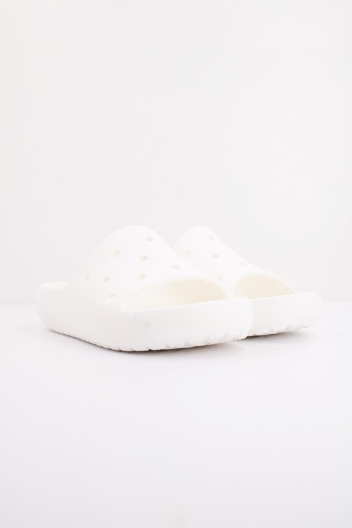 CROCS CLASSIC SLIDE V U en color BLANCO (2)