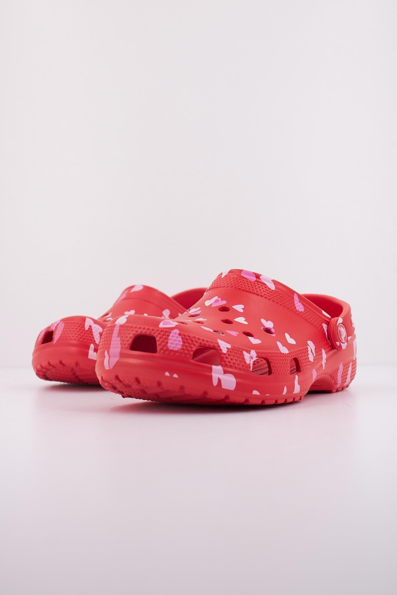CROCS CLASSIC VDAY CLOG U en color ROJO (2)