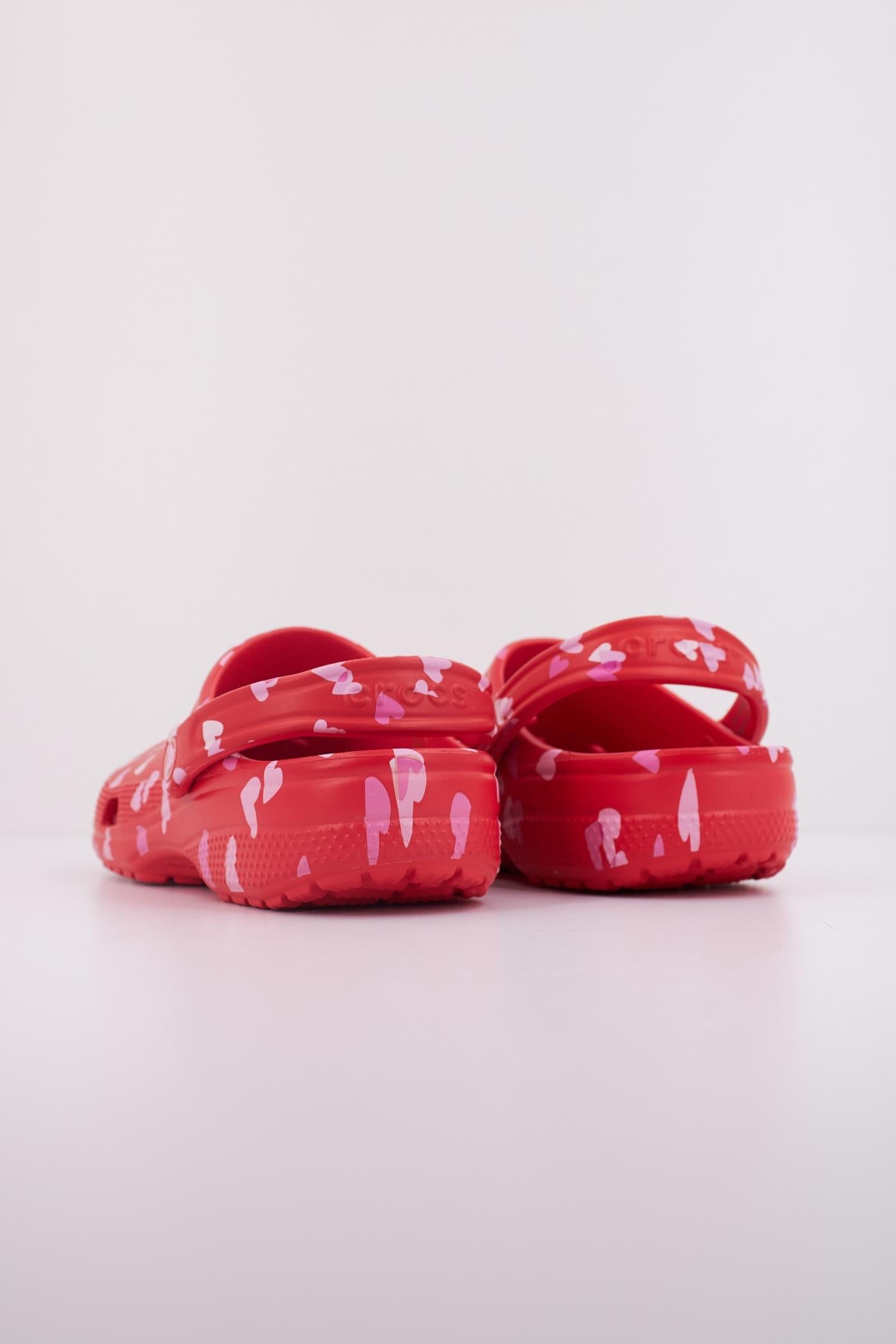 CROCS CLASSIC VDAY CLOG U en color ROJO (4)