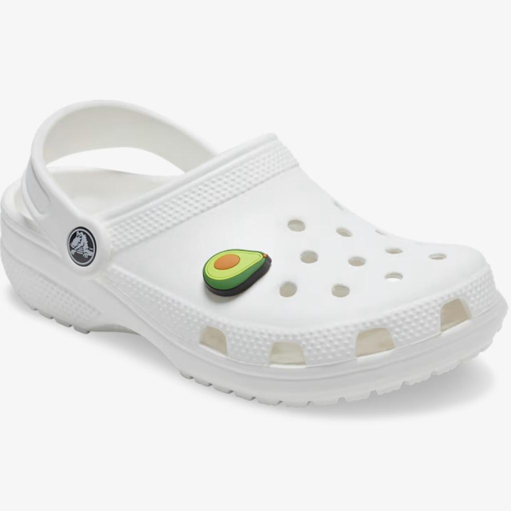 CROCS JIBBITS BRIGHT AVOCADO en color VERDE (6)