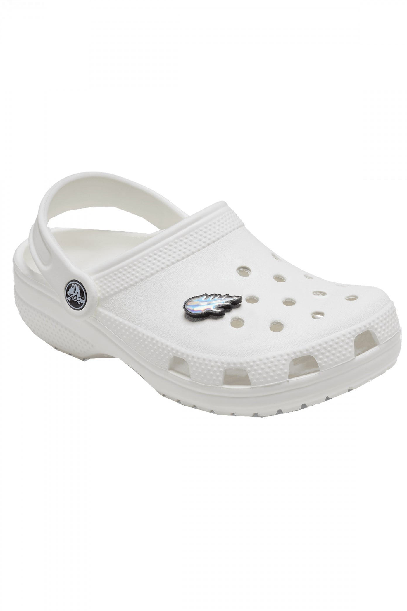 CROCS IRIDESCENT METEOR en color PLATA (1)