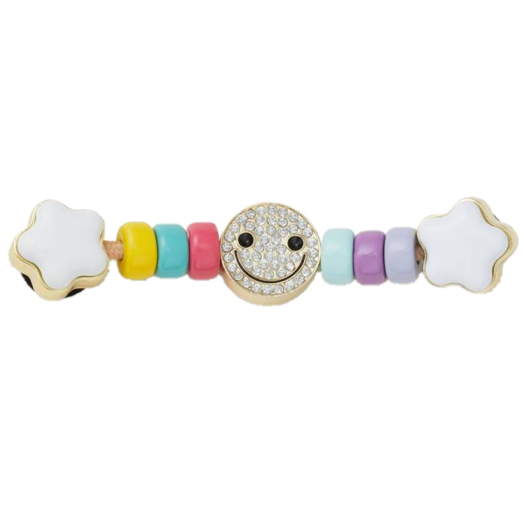 CROCS COLORFUL SMILE CHAIN en color BLANCO (3)