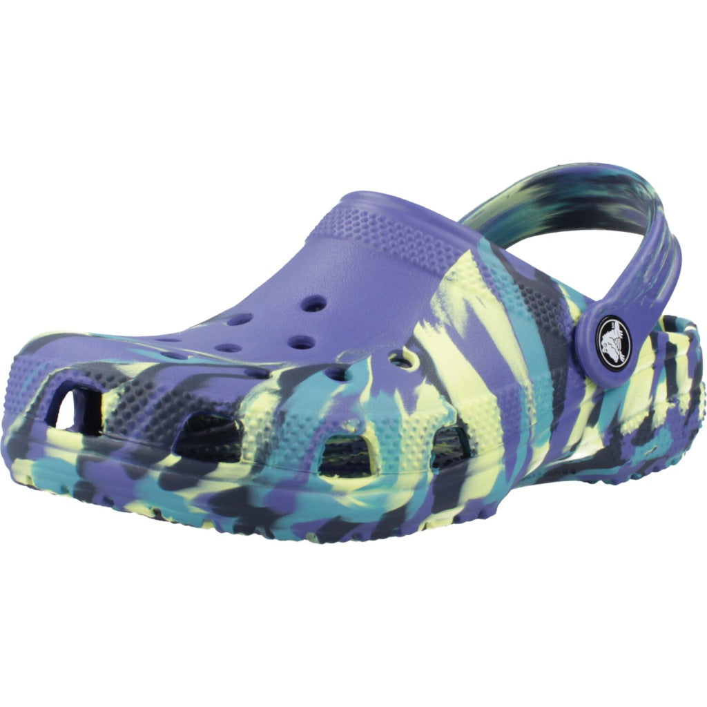 CROCS CLASSIC MARBLED en color AZUL (1)