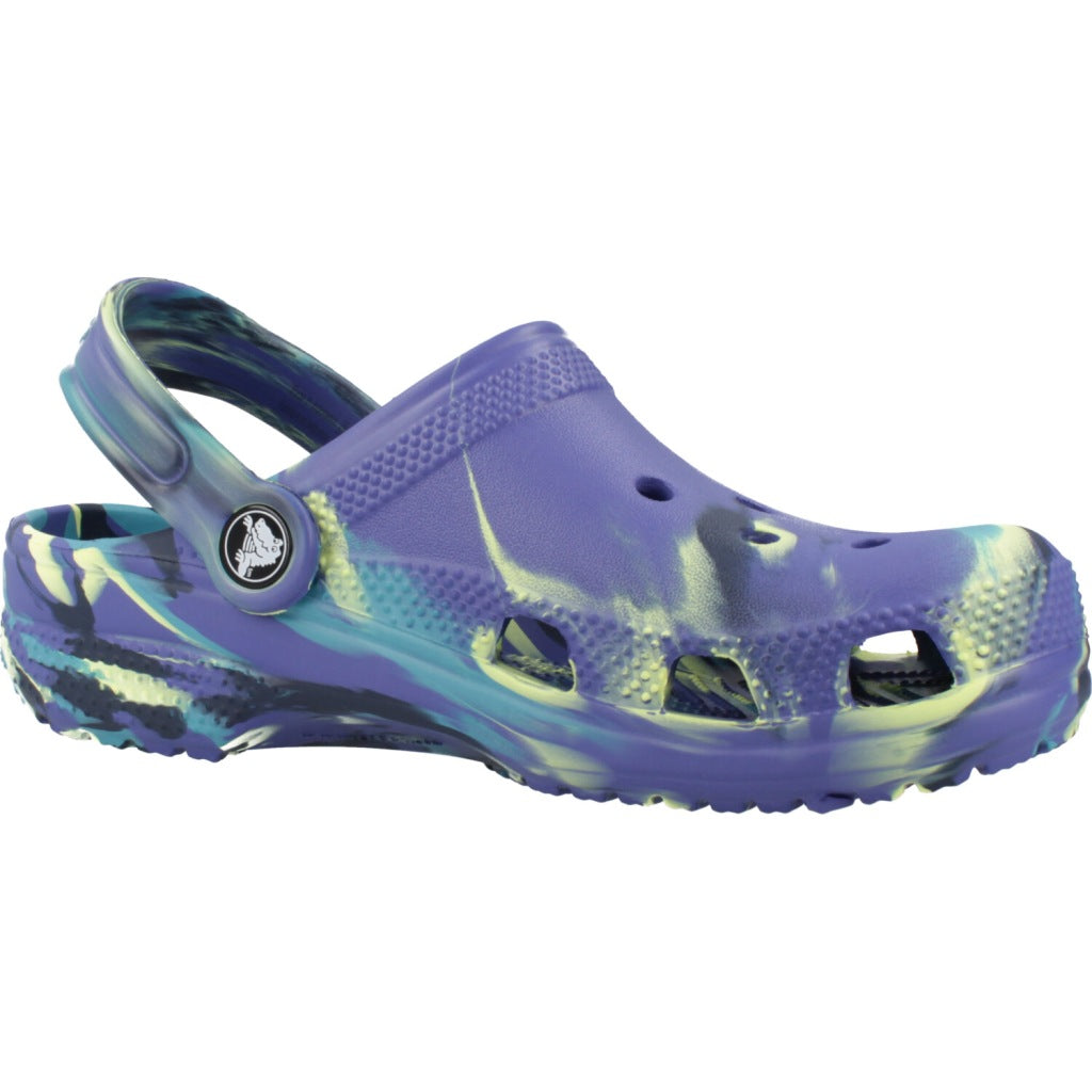 CROCS CLASSIC MARBLED en color AZUL (5)