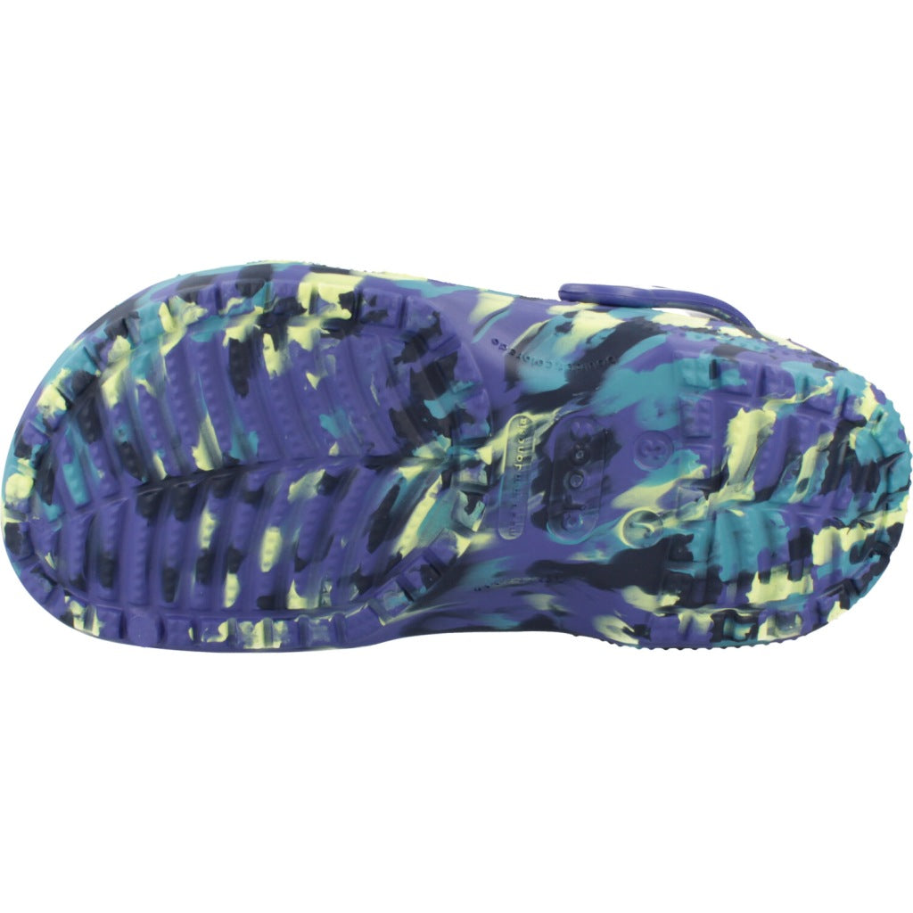 CROCS CLASSIC MARBLED en color AZUL (6)