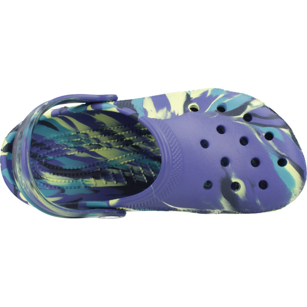 CROCS CLASSIC MARBLED en color AZUL (7)
