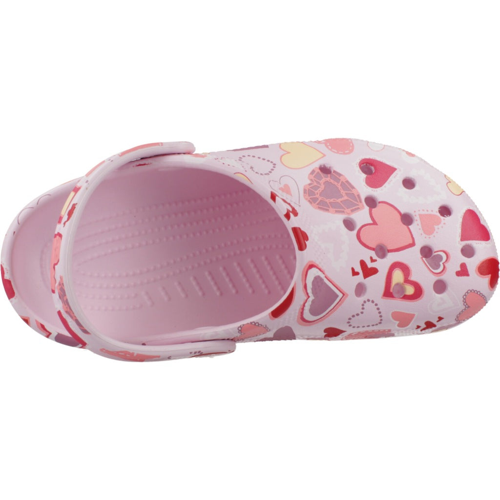 CROCS CLASSIC VDAY CLOG K en color ROSA (7)