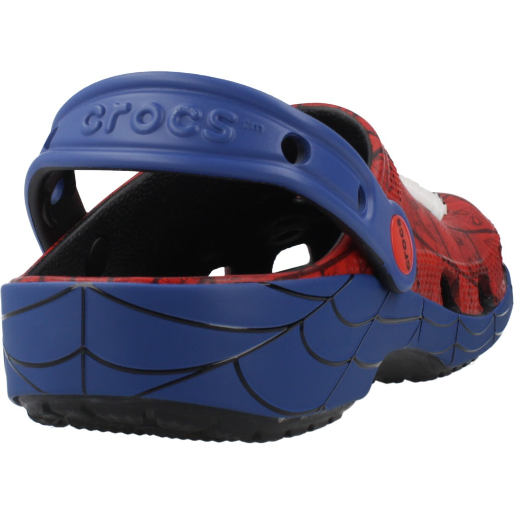 CROCS SPIDER MAN WEB CLASSIC en color ROJO (3)