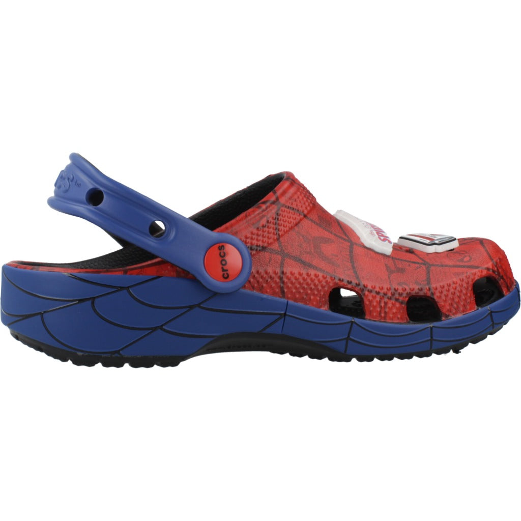 CROCS SPIDER MAN WEB CLASSIC en color ROJO (4)