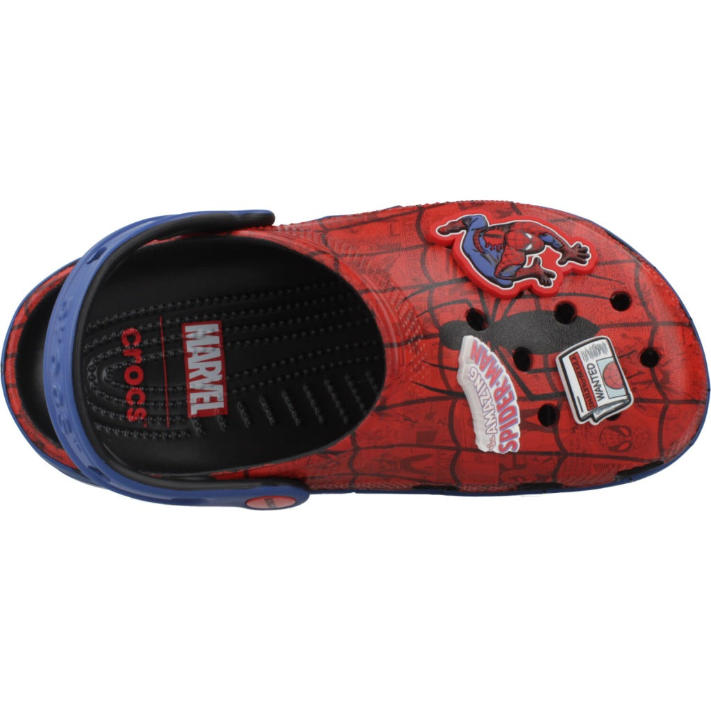 CROCS SPIDER MAN WEB CLASSIC en color ROJO (7)