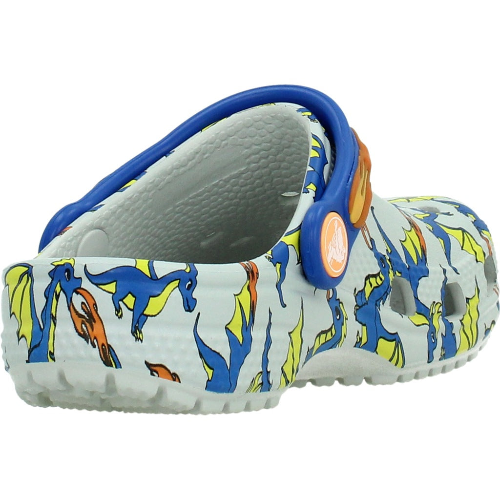 CROCS ZUHECO CLASSIC DRAGON en color BLANCO (3)