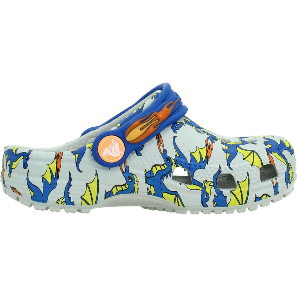 CROCS ZUHECO CLASSIC DRAGON en color BLANCO (4)