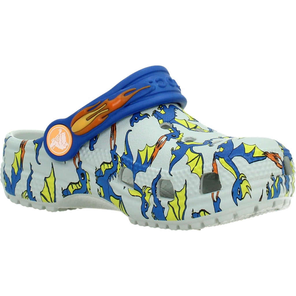 CROCS ZUHECO CLASSIC DRAGON en color BLANCO (5)