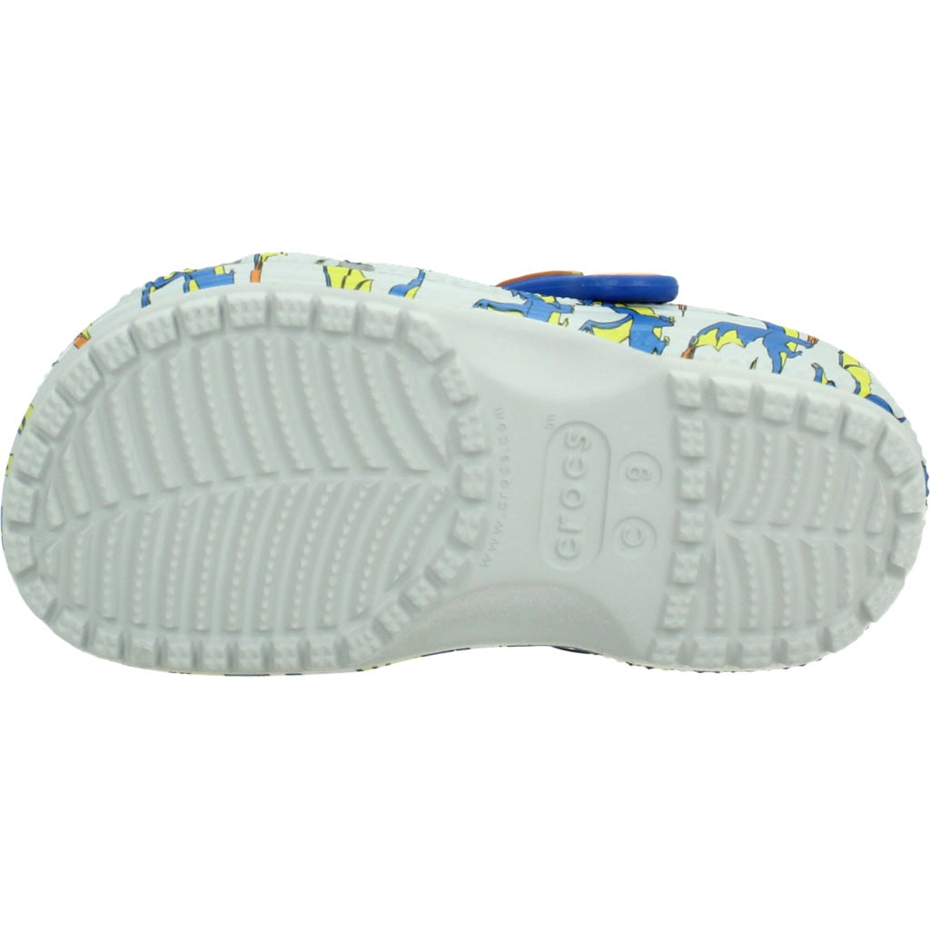 CROCS ZUHECO CLASSIC DRAGON en color BLANCO (7)