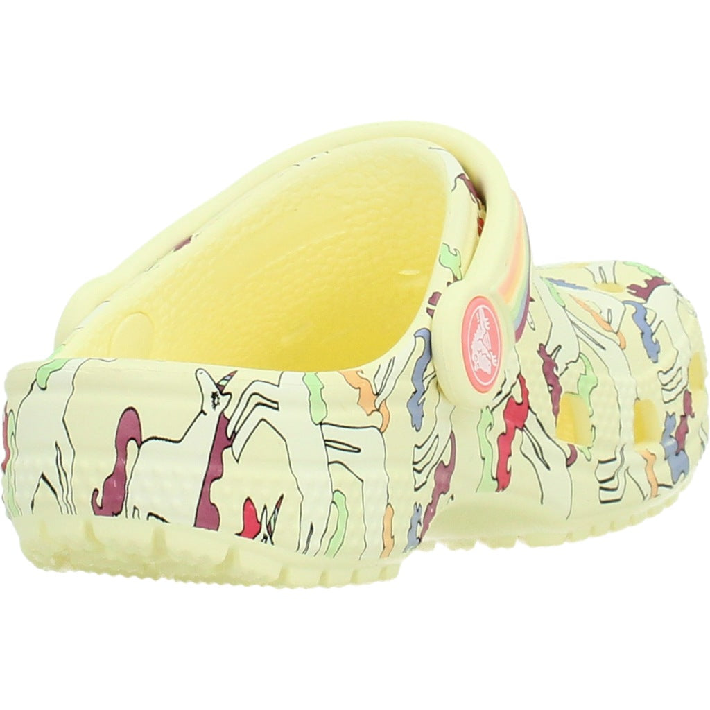 CROCS CLASSIC DRAGON en color AMARILLO (3)