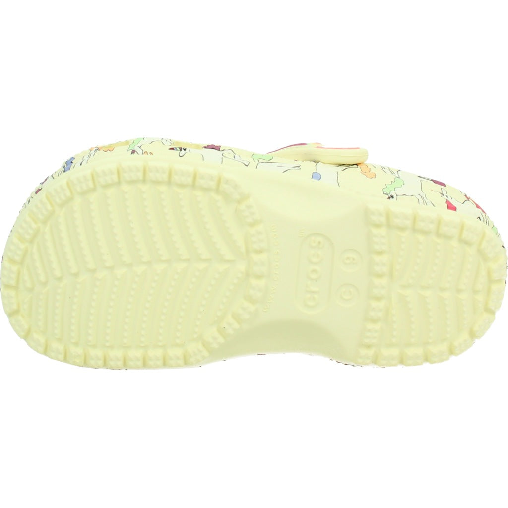 CROCS CLASSIC DRAGON en color AMARILLO (7)