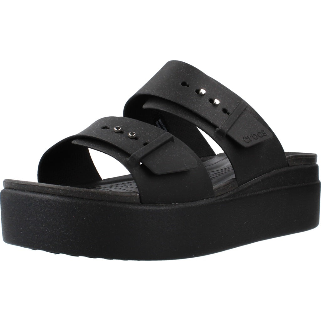CROCS BROOKLYN W en color NEGRO (1)