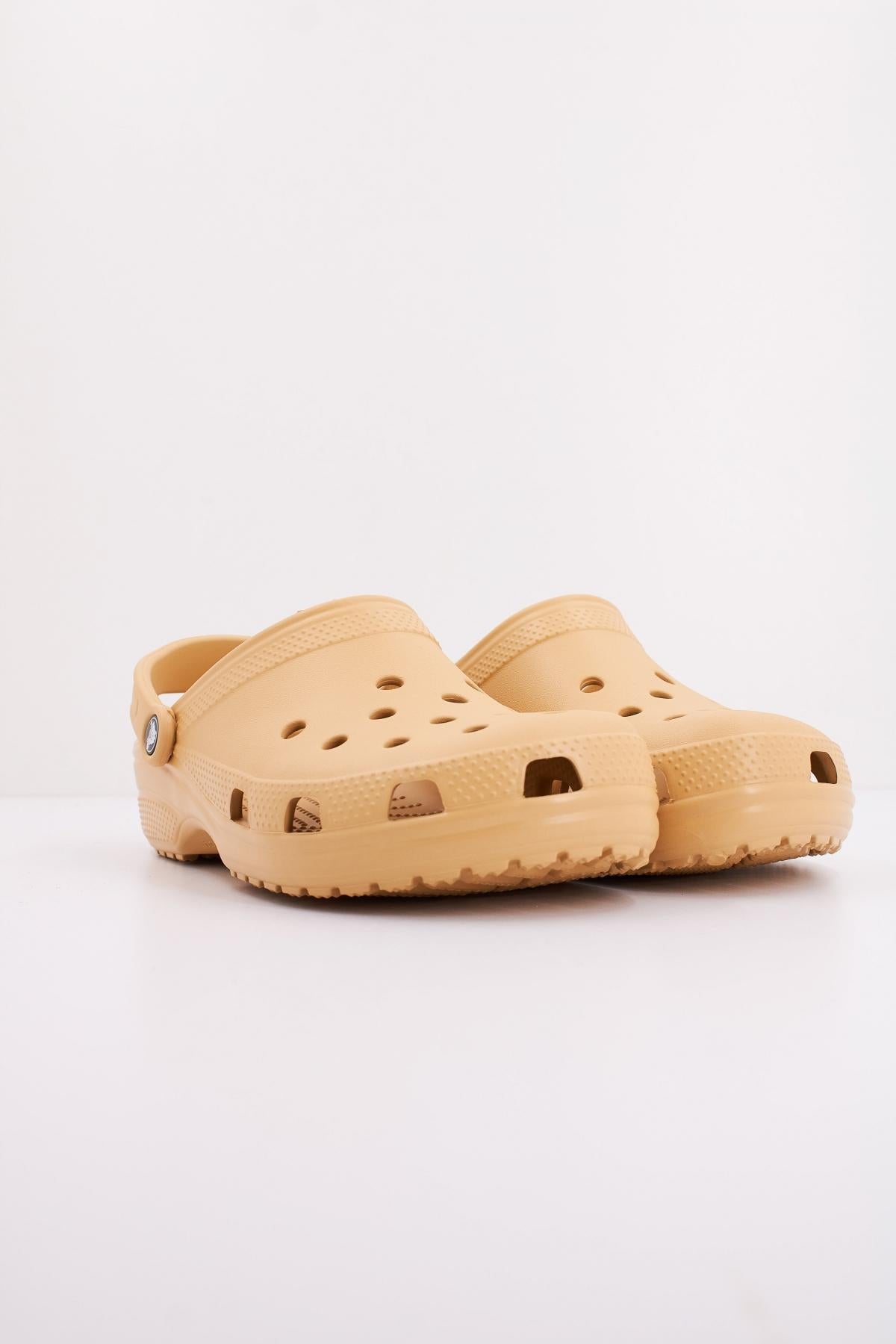 CROCS C CLASSIC U en color MARRON CLARO (2)