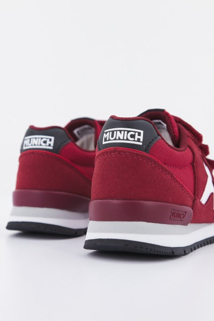 MUNICH DASH KID VCO en color BURDEOS (3)