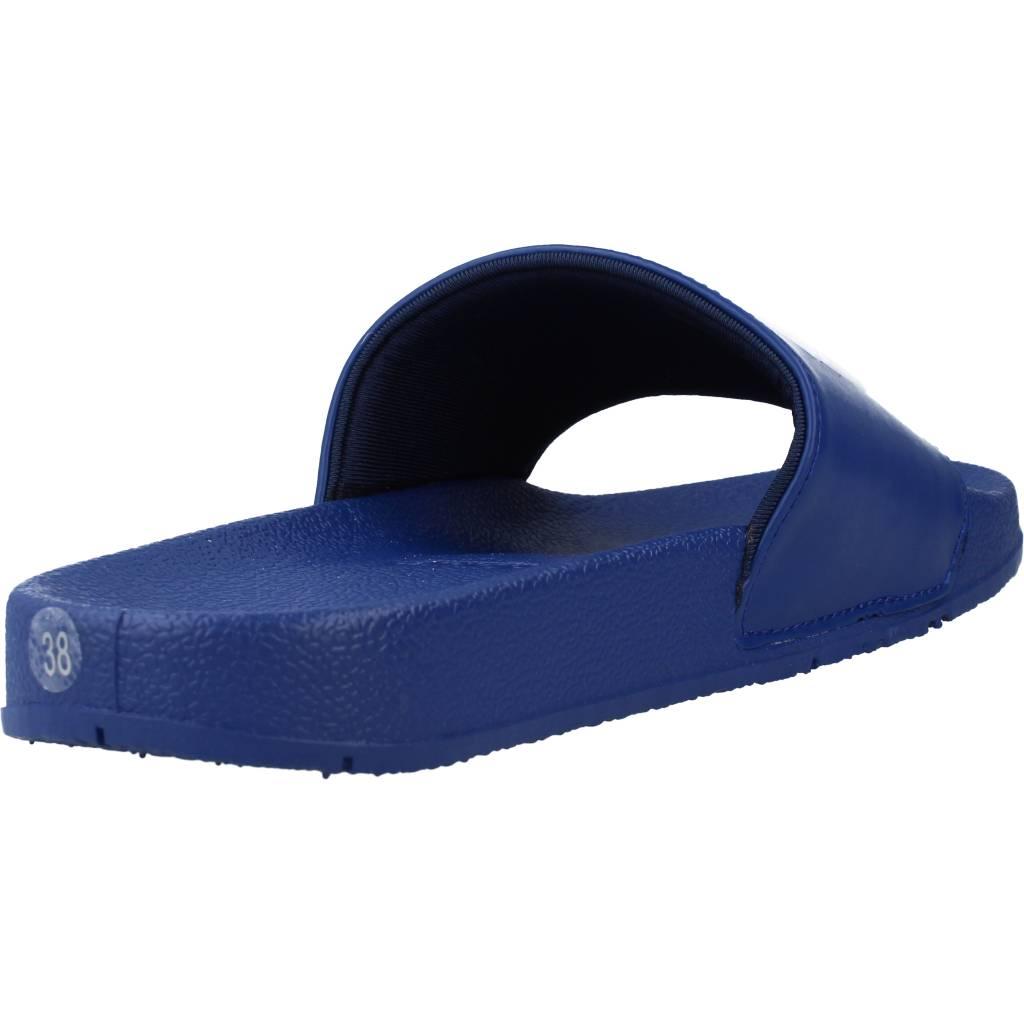 MUNICH FLAT SLIDER D LOGO en color AZUL (3)