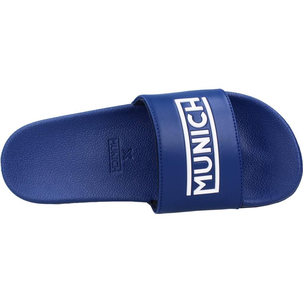 MUNICH FLAT SLIDER D LOGO en color AZUL (7)