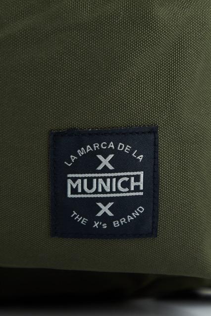 MUNICH BASICS BACKPACK BTS en color VERDE (4)
