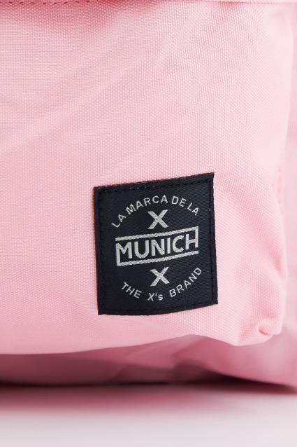 MUNICH BASICS BACKPACK BTS en color ROSA (4)