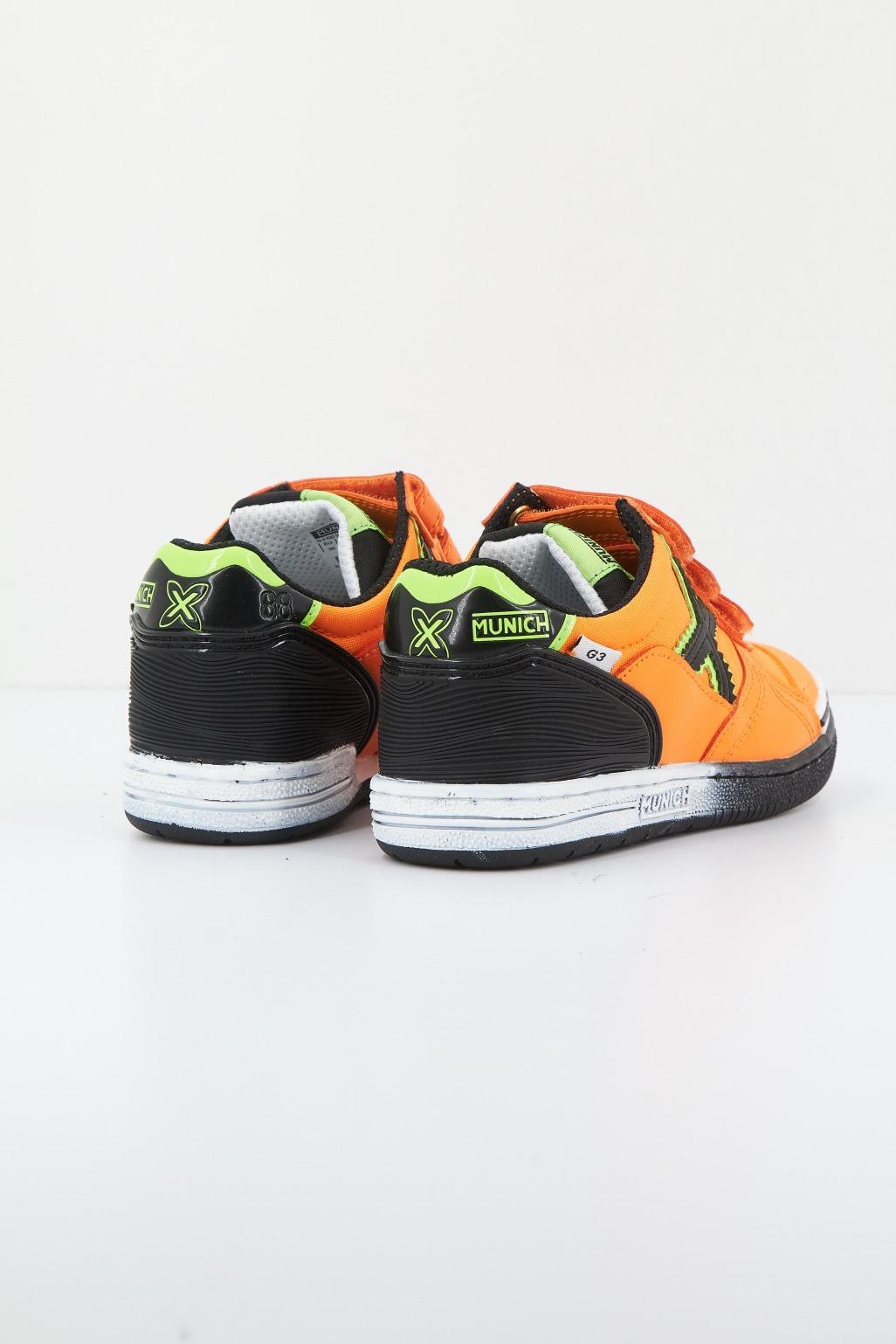 MUNICH G- KID VCO INDOOR en color NARANJA (3)