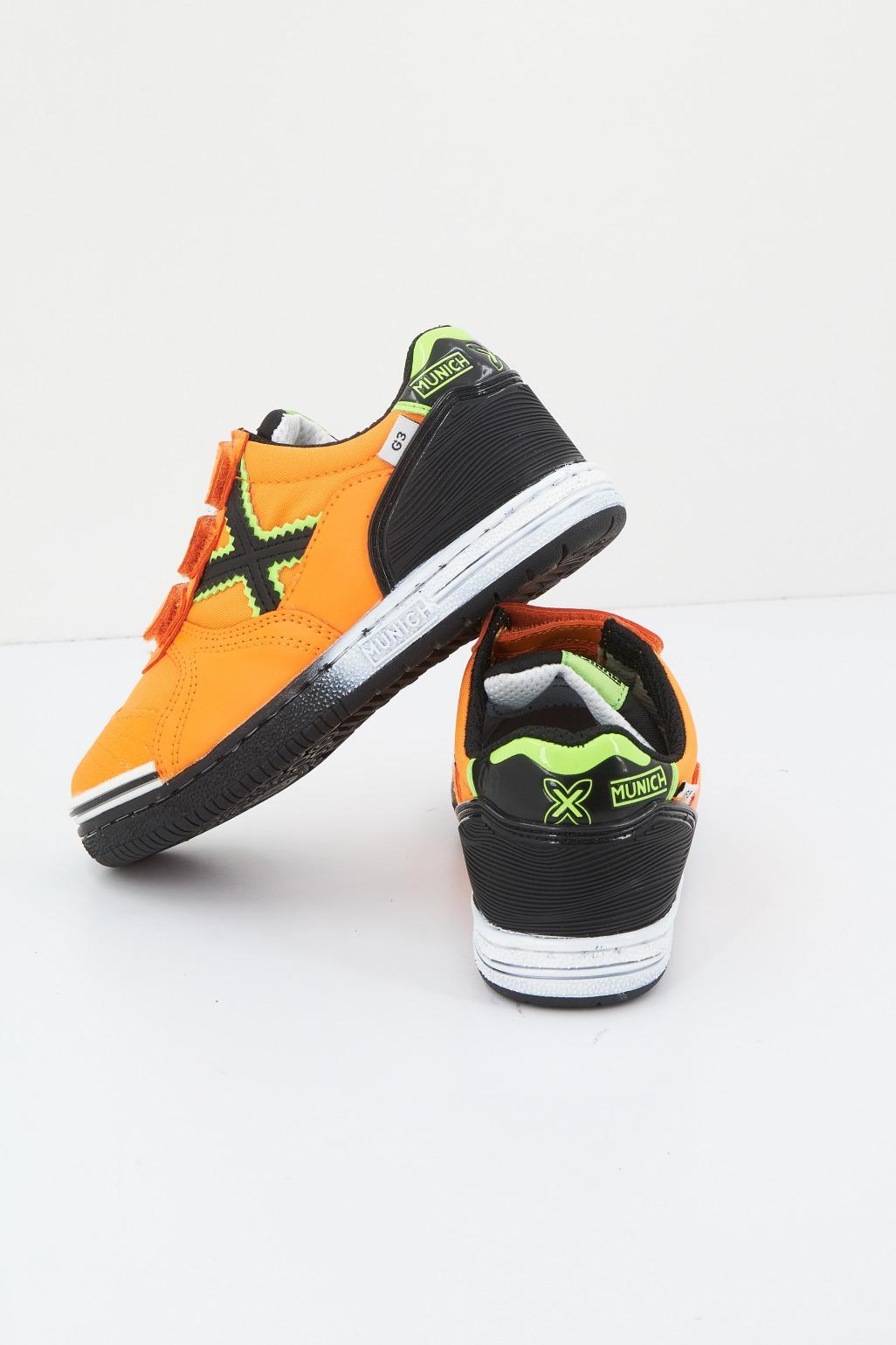 MUNICH G- KID VCO INDOOR en color NARANJA (4)