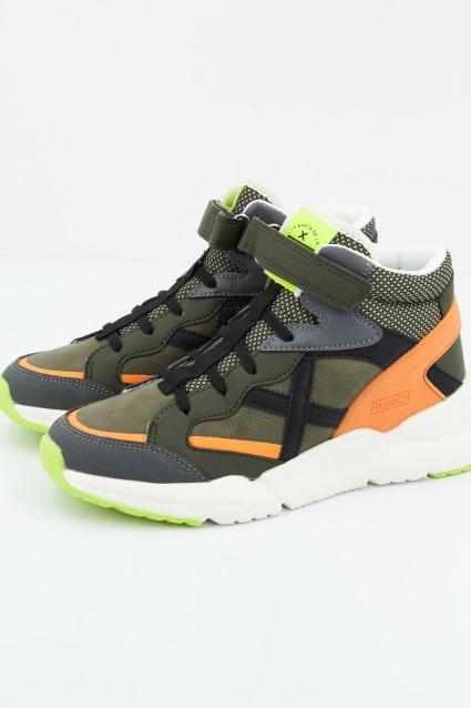 MUNICH MINI TRACK BOOT VCO en color VERDE (2)